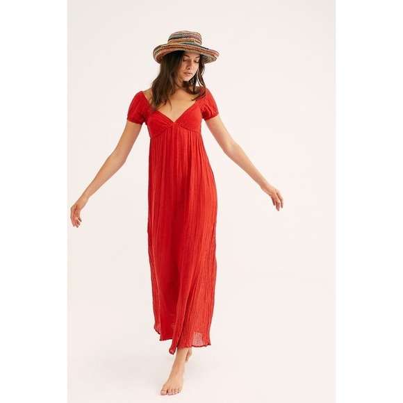 Jen's Pirate Booty Dresses & Skirts - Free People Jen's Pirate Booty D'amico Cotton Beach Dress